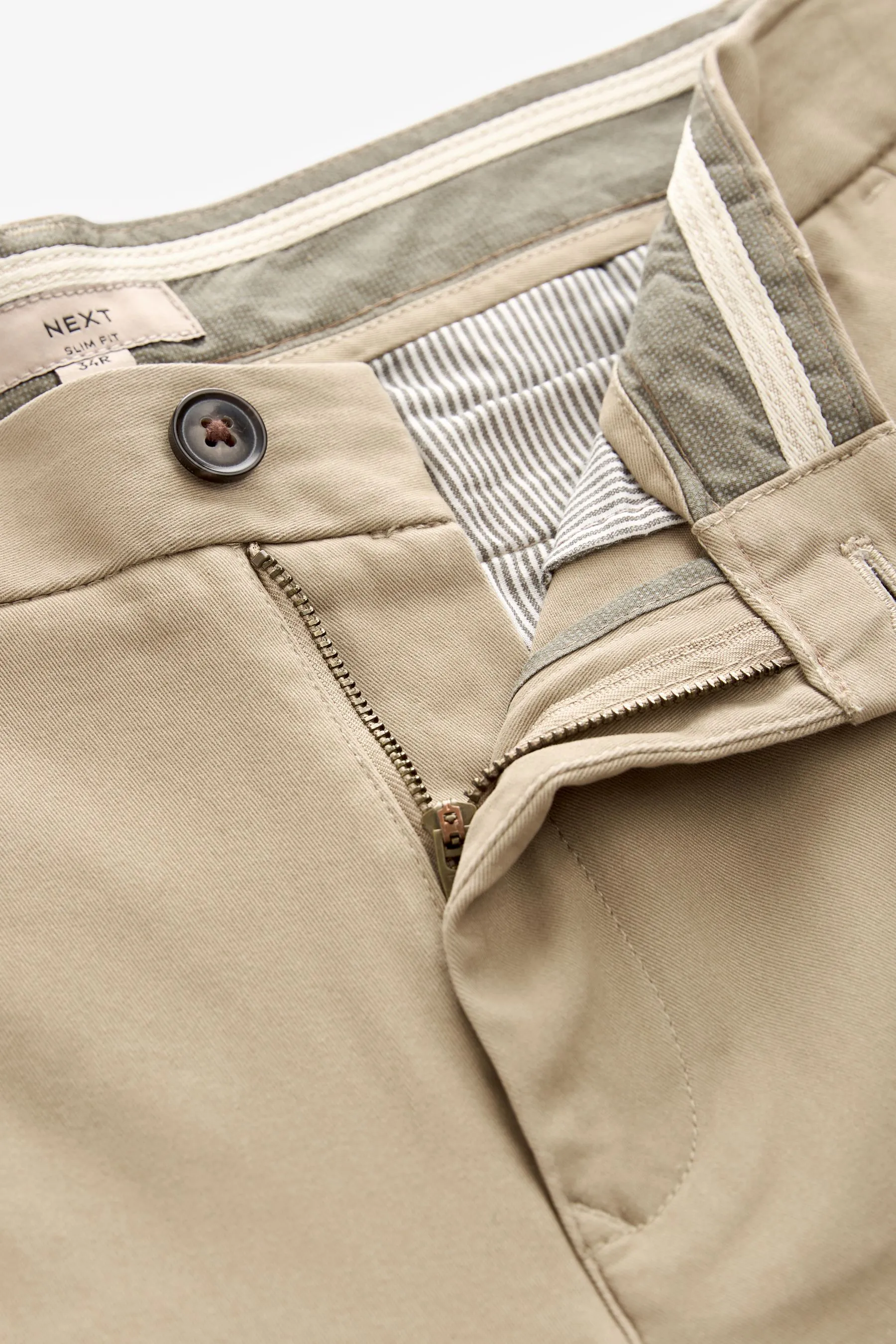 Stretch Chinos Pantaloni Vestibilità slim     